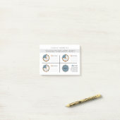 目標時間フォーカスセット ポストイット (デスク上)