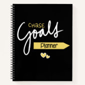 目標設定プランナーノートブック ノートブック (正面)