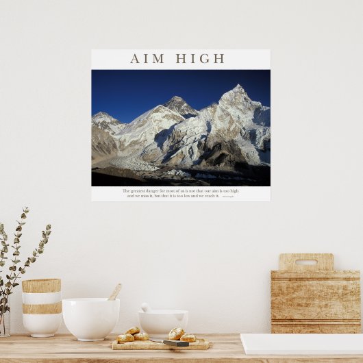 目標（高） ポスター (キッチン)