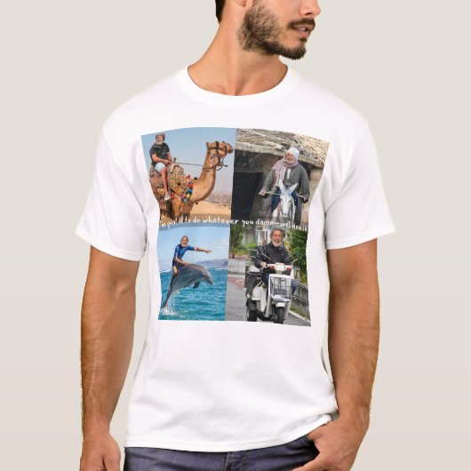 目標 Tシャツ (正面)