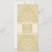 目次の挿入計画の結婚バインド (正面)