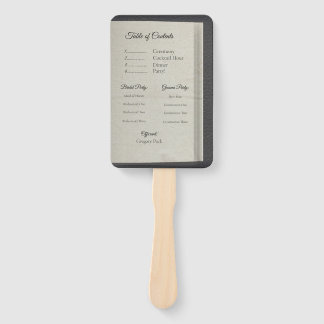 目次の授賞式ファンプログラム ハンドファン