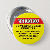 目次重圧の下で 缶バッジ (正面&裏面)