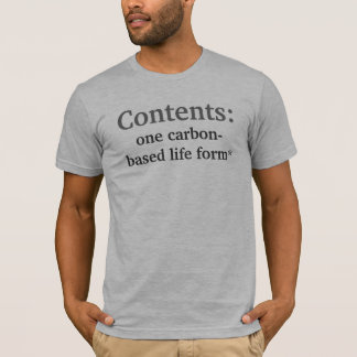 目次、放棄 Tシャツ