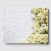 目淡い色の調の水仙 ゲストブック (裏面)