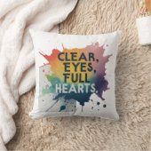 目澄ん、フルハート枕 クッション (ブランケット)