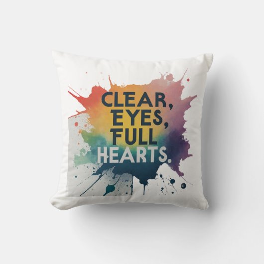 目澄ん、フルハート枕 クッション (正面)