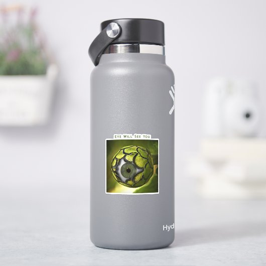 目玉の庭の植物 シール (HydroFlask)