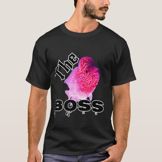 目玉の金魚 Tシャツ (正面)