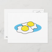 目玉焼き ポストカード (正面/裏面)