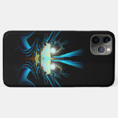 目白熱［赤熱］光を放つ明るい青の生物 Case-Mate iPhoneケース (裏面(横))