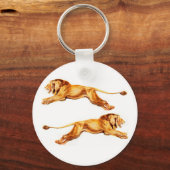 目的が異なるライオン キーホルダー (正面)