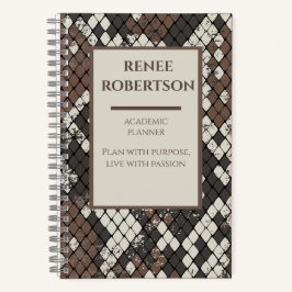 目的と情熱：アカデミックな成功プランナー ノートブック