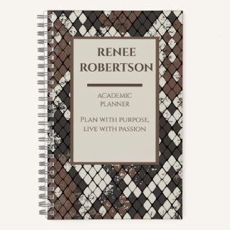 目的と情熱:アカデミックな成功プランナー ノートブック