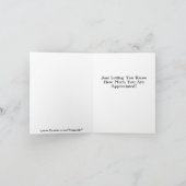 目的に合うように名刺を出せカスタマイズ! サンキューカード (内部)