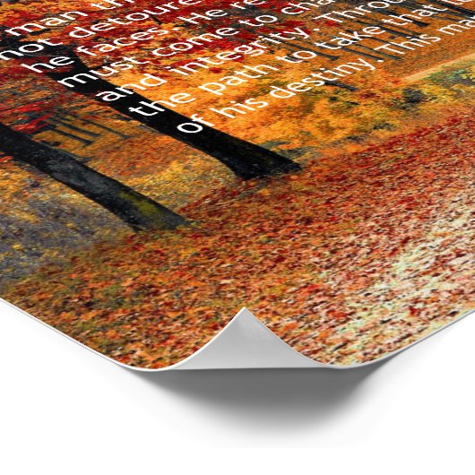 目的に基づく ポスター (角)