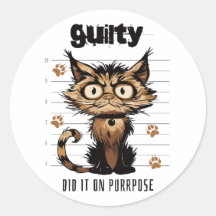 目的に着いたおもしろい- cat