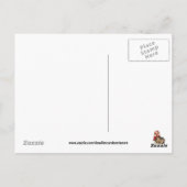 目的のはがきをヘッジホッグする ポストカード (裏面)