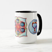 目的の力 マグカップ (正面右)