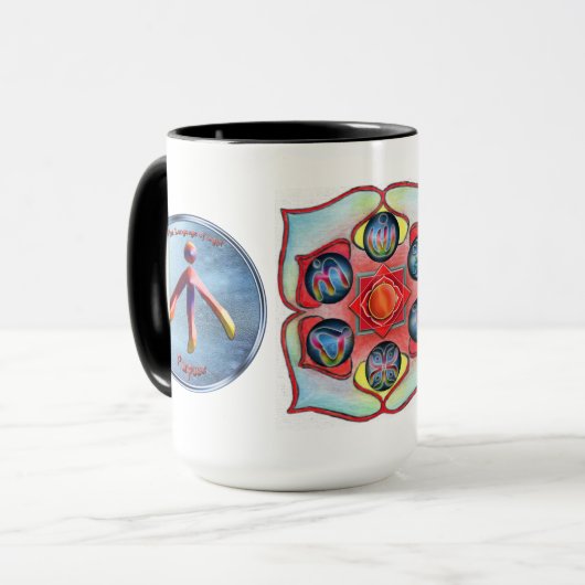 目的の力 マグカップ (正面左)