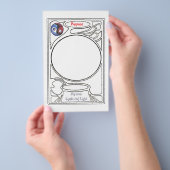 目的の象徴を忠実に再現する チラシ (ハンドル)