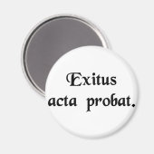 目的は手段を正当化する。 マグネット (正面/裏面)