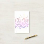 目的を持って作成 ポストイット (デスク上)