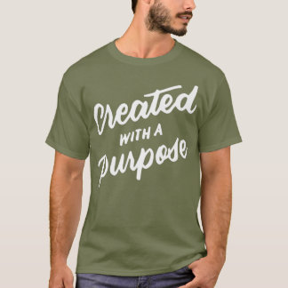 目的を持って創られたクリスチャン名言ギフト Tシャツ