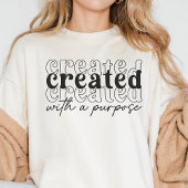 目的を持って生まれた トライブレンドTシャツ