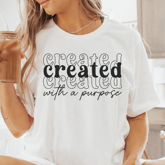 目的を持って生まれた トライブレンドTシャツ