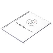 目的を持つジャーナル ノートブック (左側)