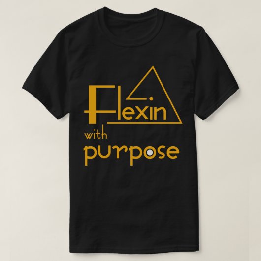 目的を持つフレキシン Tシャツ (デザイン正面)