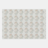 目的を見つける✨生貝ラッピング紙 ラッピングペーパーシート (正面)