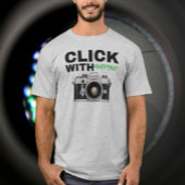 目的クリックを持って Tシャツ