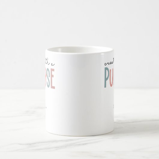 目的パーソナライズされたを持って作られる コーヒーマグカップ (中央)