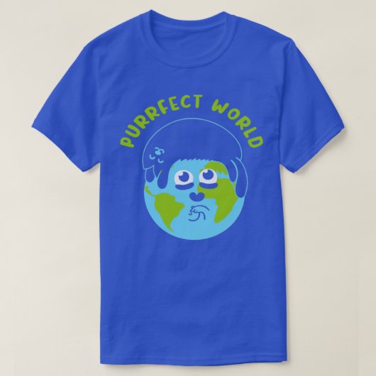 目的世界 Tシャツ (デザイン正面)
