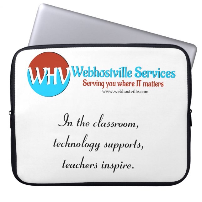 「目的保護を持つテク感動的テック ラップトップスリーブ (正面)