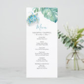 目的地のウェディングデコールメニュー熱帯 メニュー (スタンド正面)