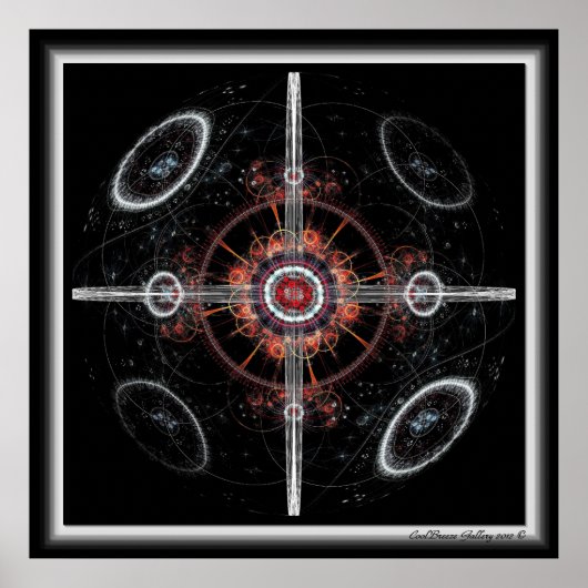 目的地のスターゲートとその向こう ポスター (正面)