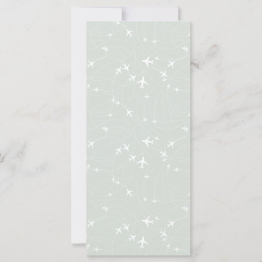 目的地の旅行テーマ結婚のワールドマップメニュー (裏面)