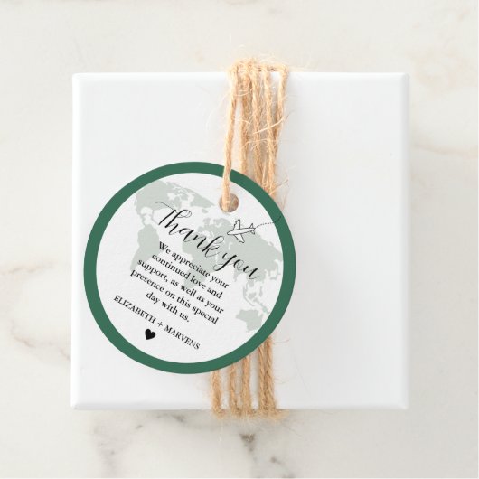 目的地の旅行テーマ結婚の歓迎の推測バッグ フェイバータグ (インサイチュ)