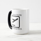 目的地の東海岸ノバスコシア島ビアマグ モーフィングマグカップ (正面左)
