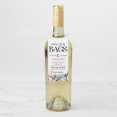 目的地の熱帯結婚式の日付を保存 ボトルネックタグ (ボトル)