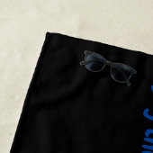 目的地の結婚式の好意と楽しむ引用文 ビーチタオル (インサイチュ)