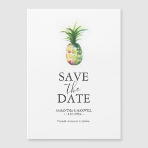 目的地の結婚式セーブザデートマグネット マグネット招待状