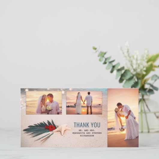 目的地の結婚式 サンキューカード (スタンド正面)