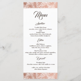 目的地の結婚式、ビーチ結婚式、バラゴールドフォイル プログラム