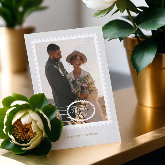 目的地ウェディング旅行テーマ写真ありがとう サンキューカード