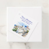 目的地ギリシャ島の退職パーティー フェイバータグ (インサイチュ)