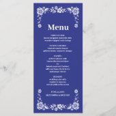 目的地ギリシャ結婚サントリーニ メニュー (正面)